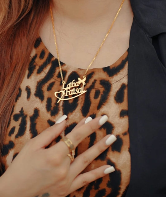 Heart Butterfly Necklace